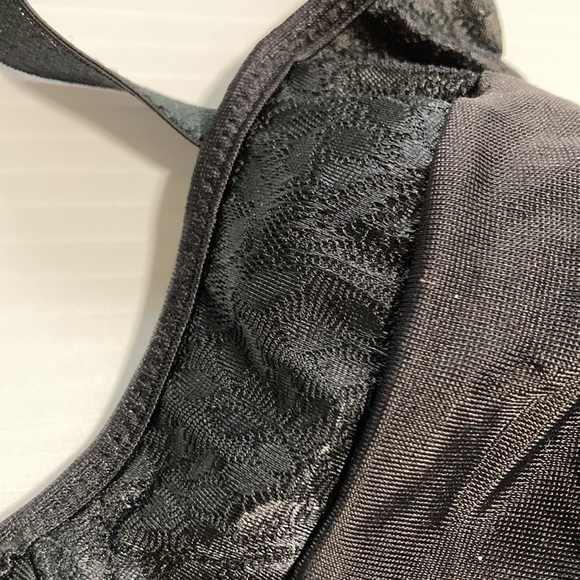 PLAYTEX Secrets Signature Uplift Underwire Black Bra Womens Plus Size 42C - Picture 9 of 14
